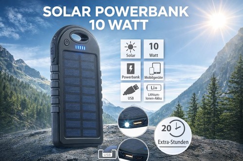 Neu solar akku powerbank - akku,