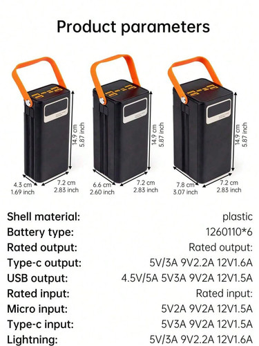 Leistungsstarke powerbank mit - powerbank,