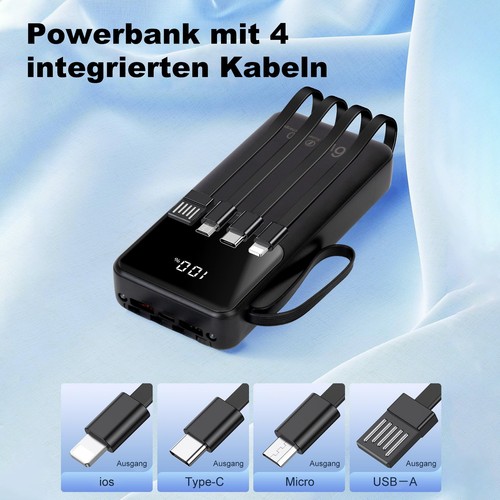Powerbank 50000mah 66w usb - powerbank,