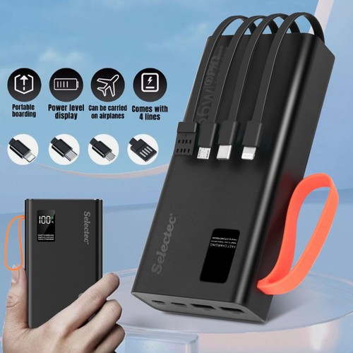 Power bank 30000mah 66w - power,