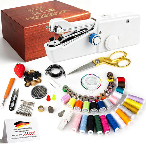 Mini tragbare nähmaschine set - nähmaschine,